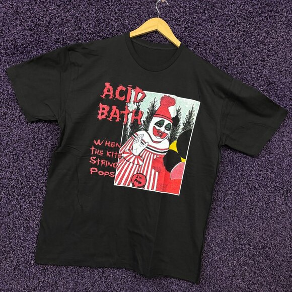 Acid Bath When the Kite String Pops Metal Band T-Shirt XL - Picture 3 of 4